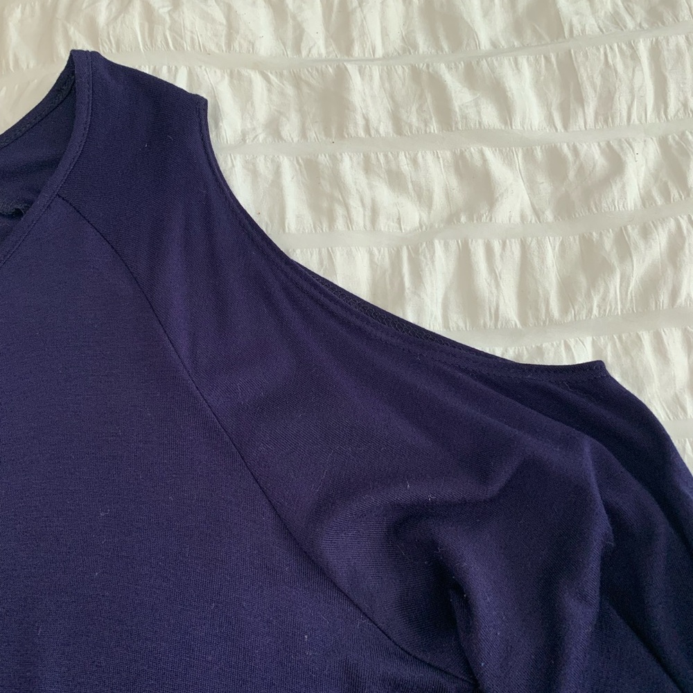 No Comment Cold Shoulder Top - Picture 10 of 16